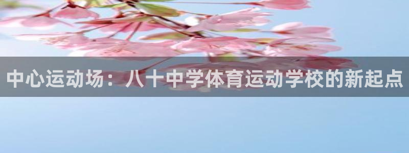 中心运动场：八十中学体育运动学校的新起点